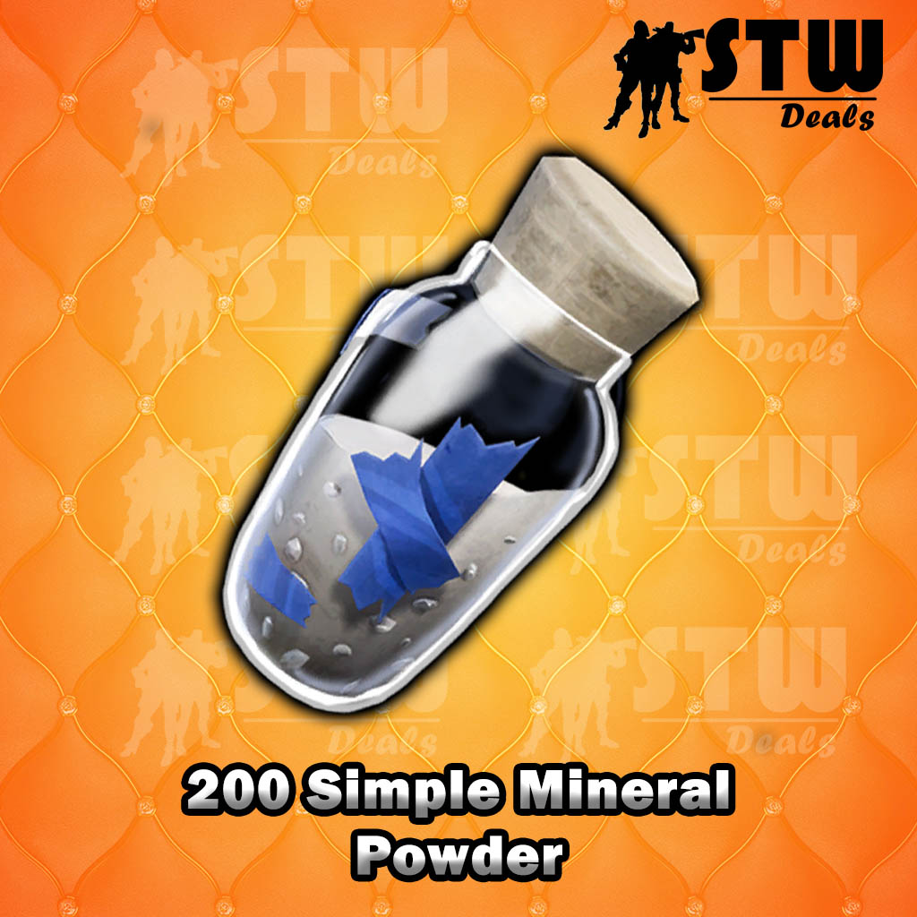 200 X Simple Mineral Powder Stwdeals