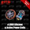 1,000 Efficient & 1,000 Active Power Cells