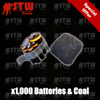 1000 Coal & 1000 Batteries