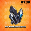100 x Moonglow Crystal