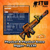 Modded 130 Physical & Physical Grave Digger