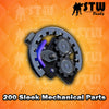 200 x Sleek Mechanical Parts