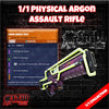 1/1 PL 133 Physical Argon Assault Rifle